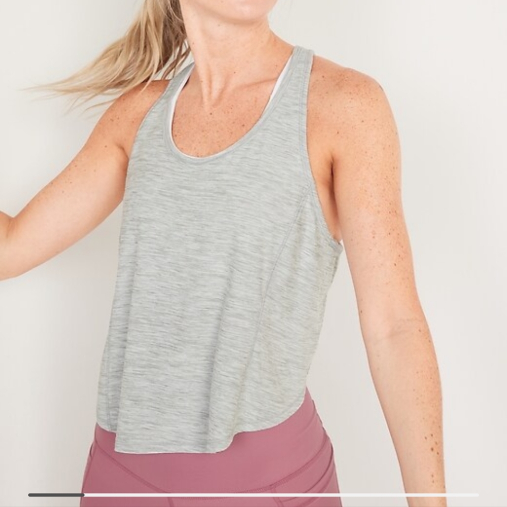 Bundle of two flowy workout/ yoga tank tops